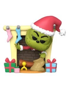 Funko Pop Deluxe: El Grinch - Grinch En Chimenea