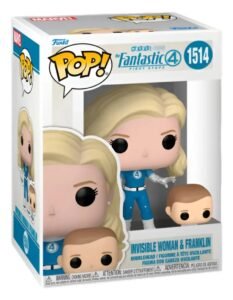 Funko Pop & Buddy: Los Cuatro Fantasticos – Mujer Invisible