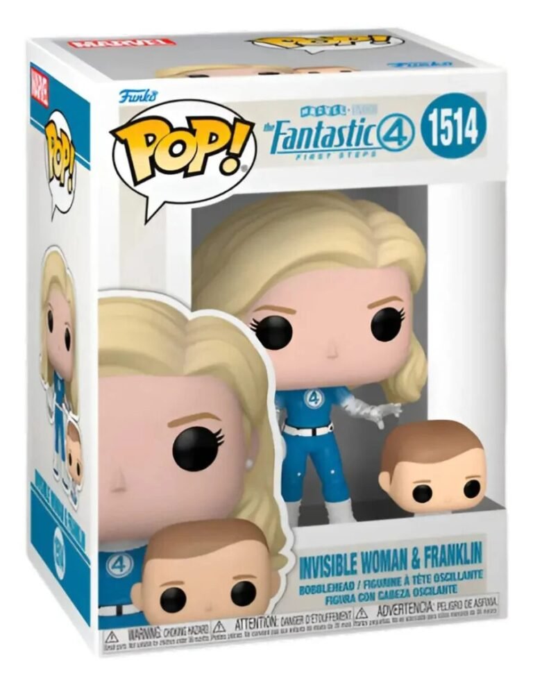 Funko Pop & Buddy: Los Cuatro Fantasticos – Mujer Invisible