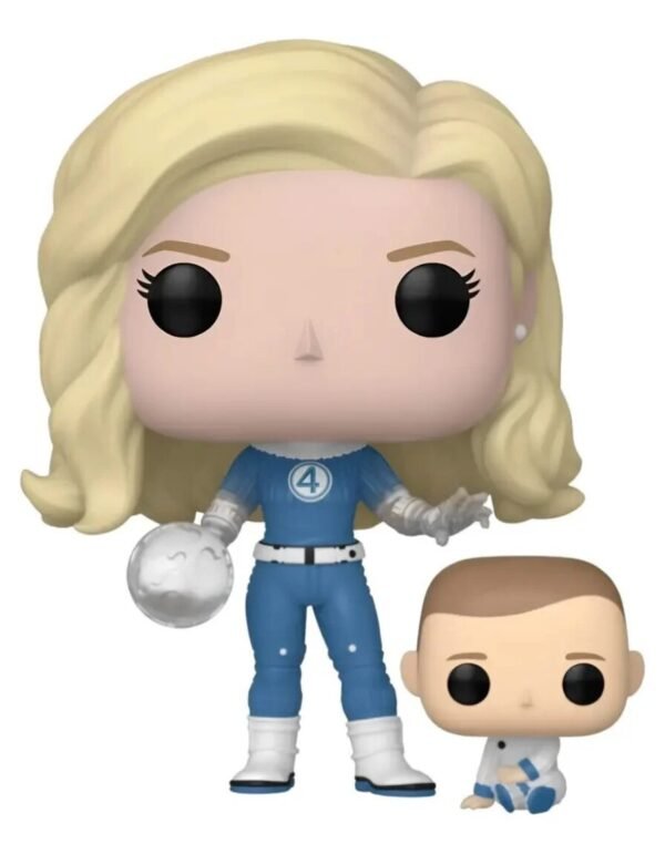 Funko Pop & Buddy: Los Cuatro Fantasticos – Mujer Invisible