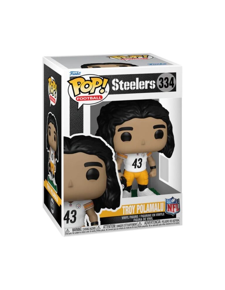 Funko Pop NFL: Legends Pittsburgh Steelers – Troy Polamalu