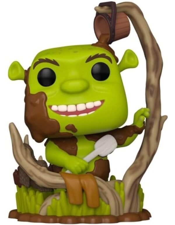 Funko Pop Deluxe: Shrek Dreamworks: Shrek Bañandose
