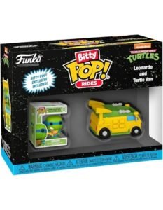 Funko Bitty Pop Ride: Tmnt Tortugas Ninja - Leonardo Con Van