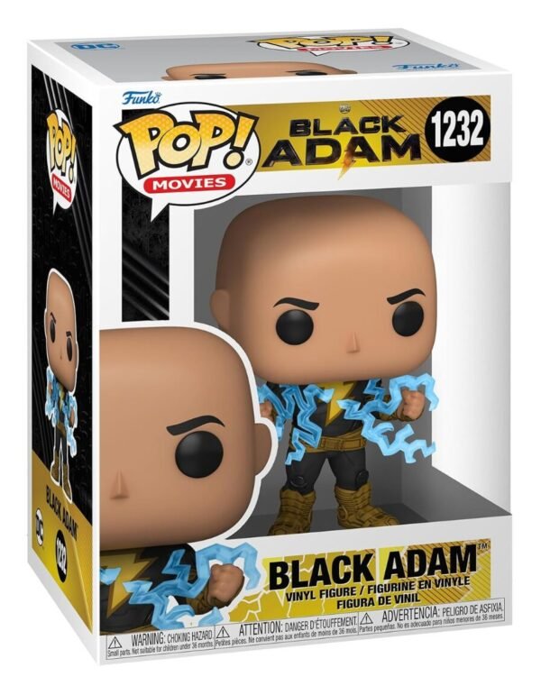 Funko Pop Movies – Black Adam – Black Adam Con Relampago