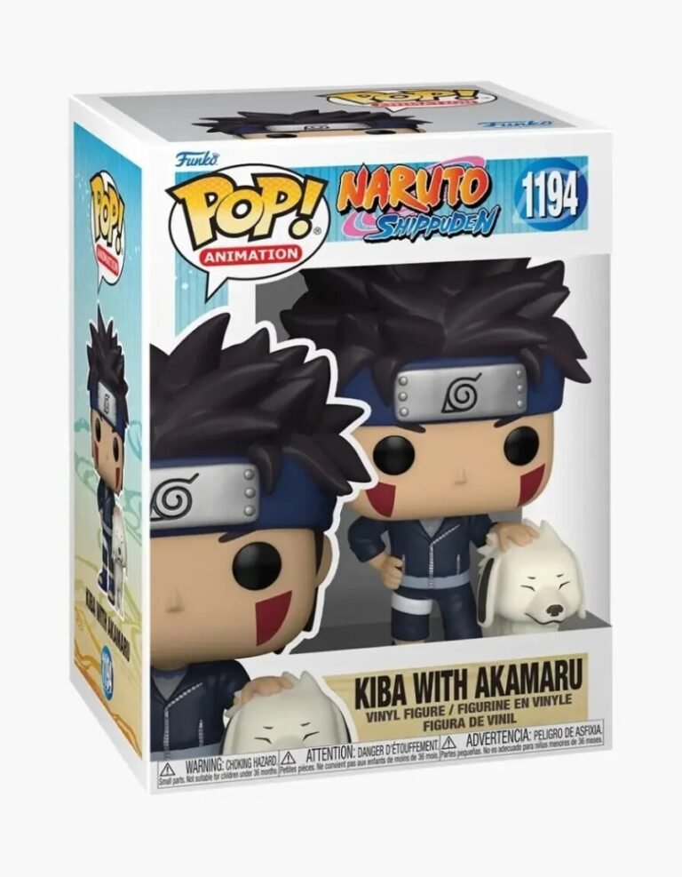Funko Pop Animation: Naruto Shippuden – Kiba Con Akamaru