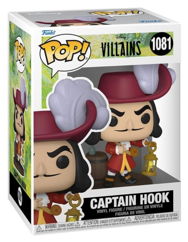 Funko Pop Disney: Villains - Capitan Garfio