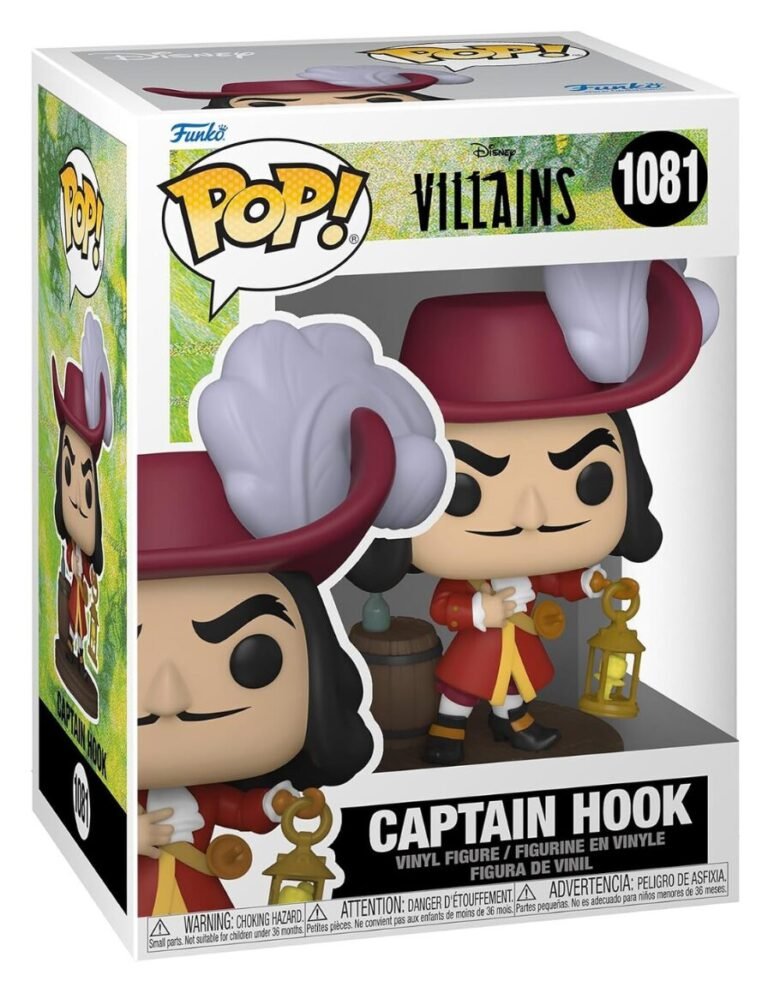 Funko Pop Disney: Villains – Capitan Garfio