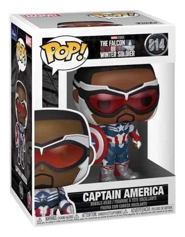 Funko Pop Marvel: The Falcon And The Winter Soldier - Capitán América
