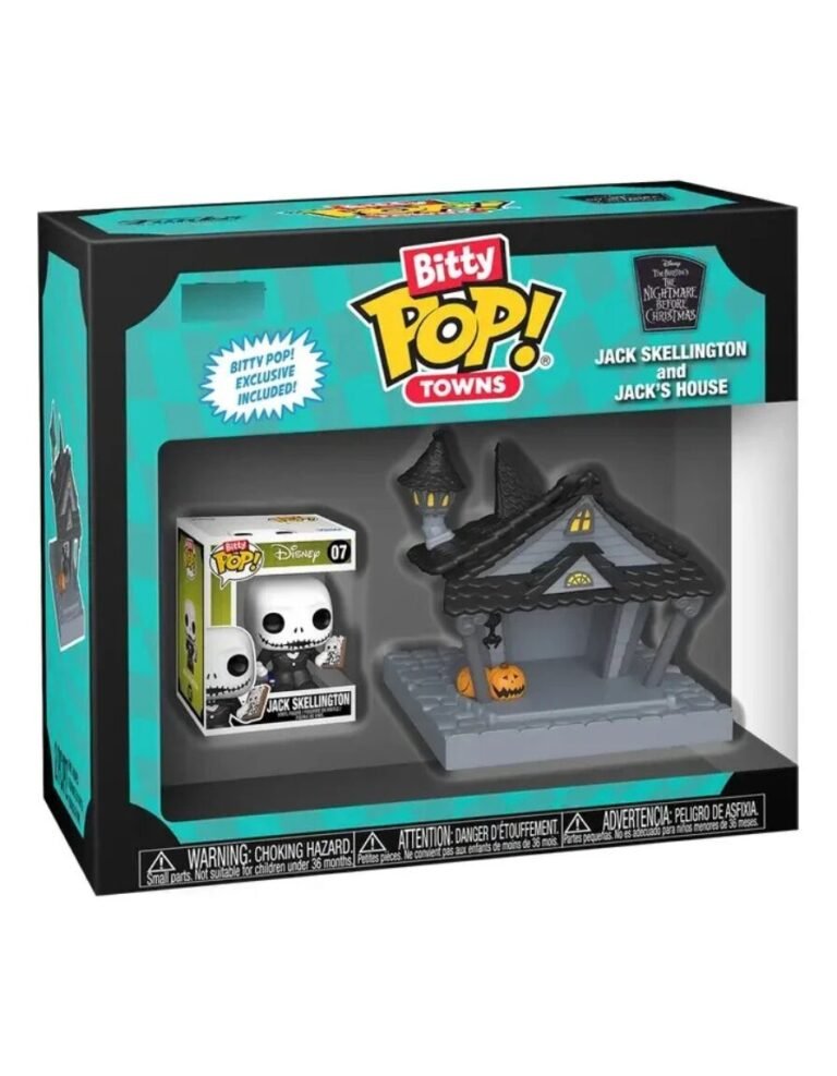 Funko Bitty Pop Town: Disney Mundo De Jack – Jack En Casa