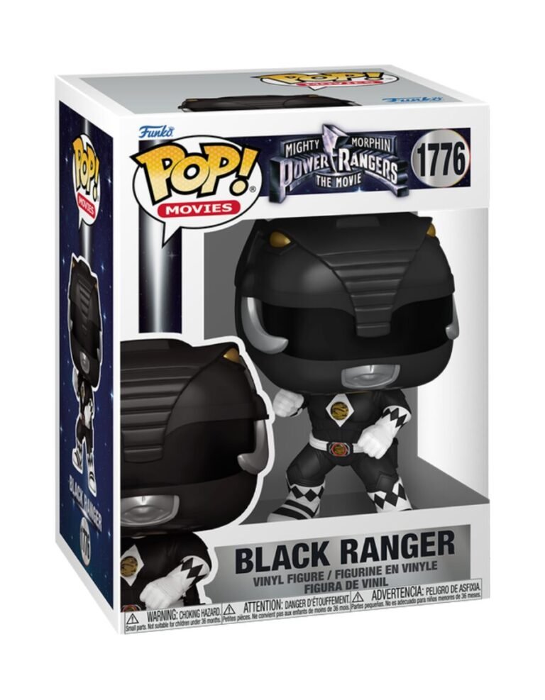 Funko Pop Movies: Power Rangers La Pelicula – Black Ranger