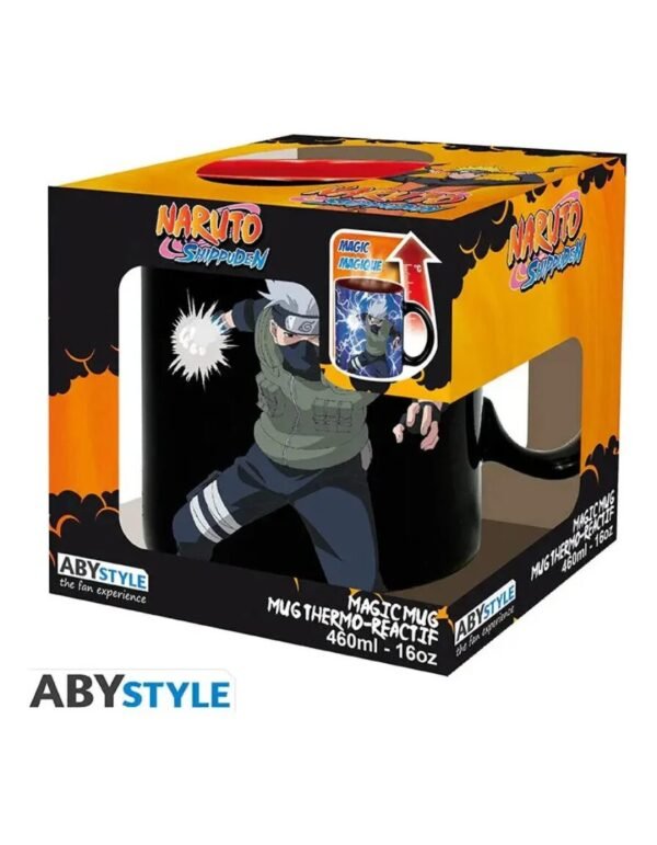 Taza De Ceramica Termocromatica: Naruto Shippuden - Kakashi