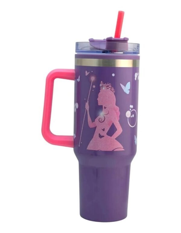 Fun Kids Termo Doble Pared Con Asa: Wicked Glinda 1.2 L
