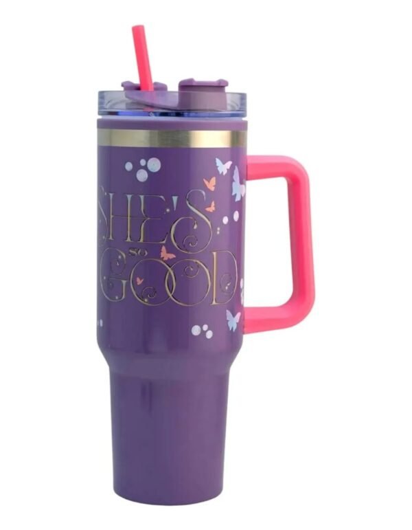 Fun Kids Termo Doble Pared Con Asa: Wicked Glinda 1.2 L