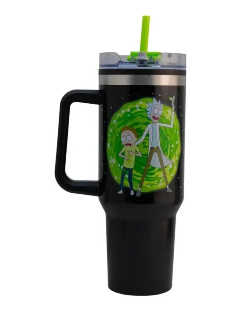 Fun Kids Termo Doble Pared: Rick Y Morty – Rick Y Morty Tapa Hermetica 1.2