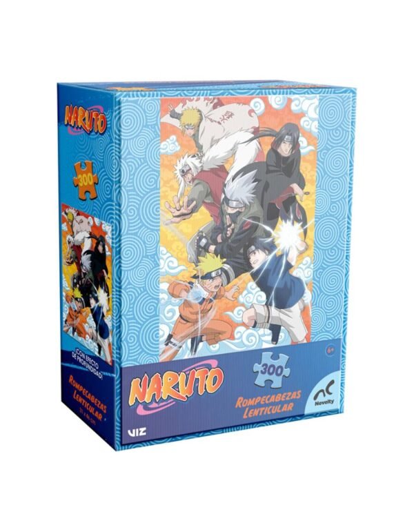 Rompecabezas Naruto lenticular Clásico 300 Piezas