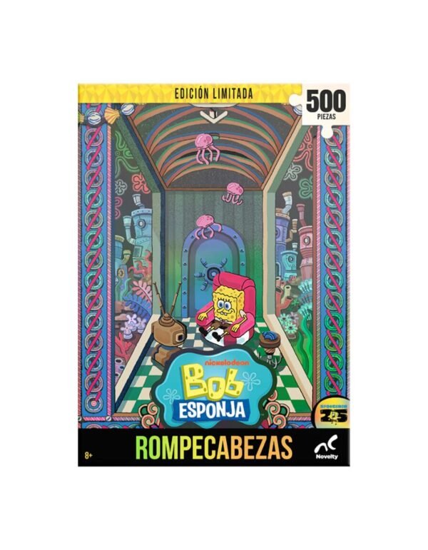 Rompecabezas Bob Esponja Holográfico Edición Limitada 500 Piezas