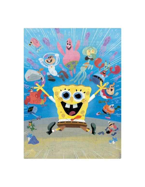 Rompecabezas Bob Esponja Panorámico Coleccionable 300 Piezas