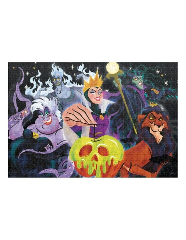 Rompecabezas Villanos Lenticular Grande 500 Piezas