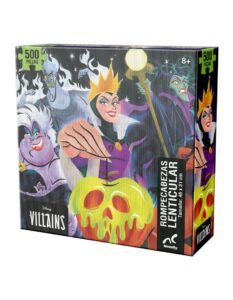 Rompecabezas Villanos Lenticular Grande 500 Piezas