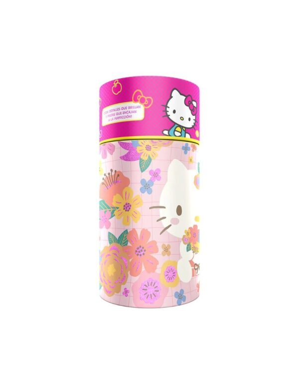 Rompecabezas Hello Kitty Infantil Cilindro 60 pzs