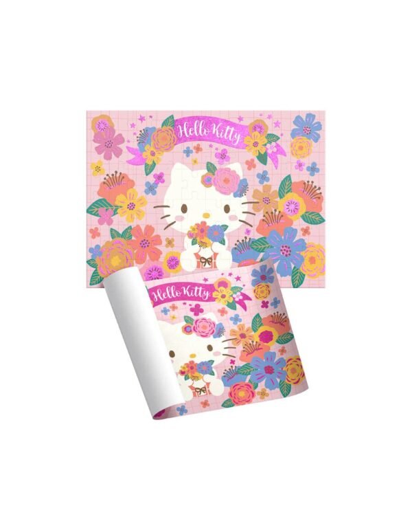 Rompecabezas Hello Kitty Infantil Cilindro 60 pzs