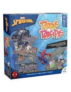 Juego De Mesa Infantil Torres Torcidas Spiderman