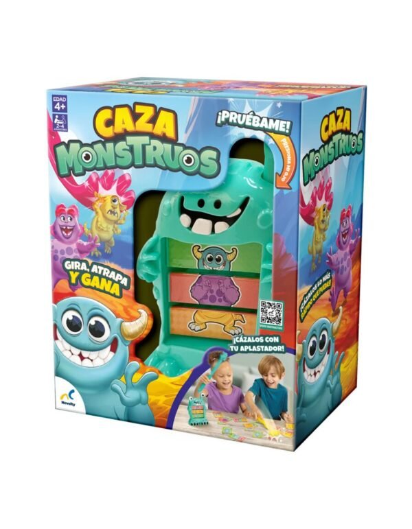 Juego De Mesa Caza Monstruos Gira, Atrapa Y Gana