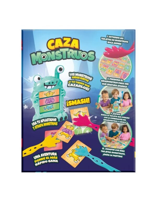 Juego De Mesa Caza Monstruos Gira, Atrapa Y Gana