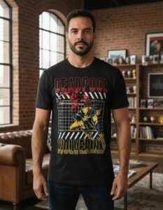 Playera Máscara De Látex Lost In The Universe Hombre