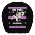 Pullover Máscara De Látex One Piece Luffy Ugly Hombre