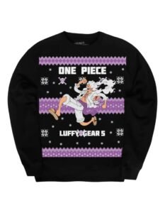 Pullover Máscara De Látex One Piece Luffy Ugly Hombre