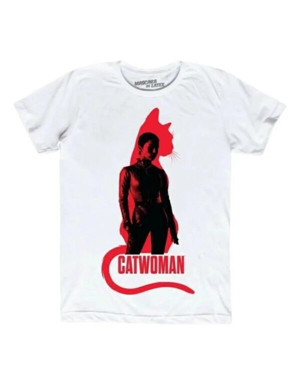 Playera Máscara De Látex The Cat Hombre