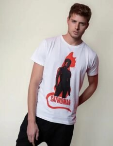 Playera Máscara De Látex The Cat Hombre