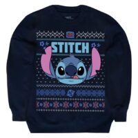 Pullover Máscara De Látex Stitch Ugly Hombre