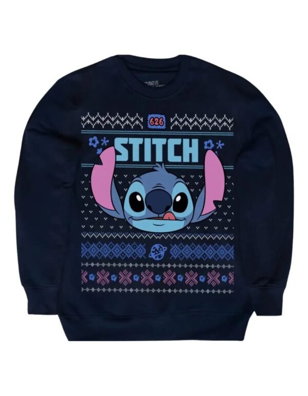 Pullover Máscara De Látex Stitch Ugly Hombre