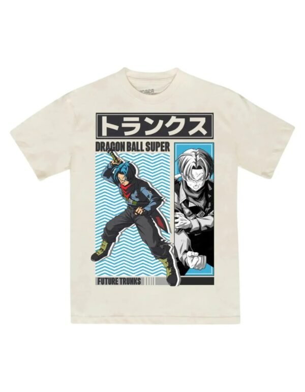 Playera Máscara De Látex Dragon Ball Future Trunks Hombre