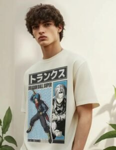 Playera Máscara De Látex Dragon Ball Future Trunks Hombre