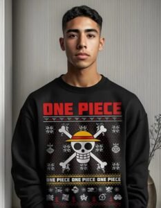 Pullover Máscara De Látex One Piece Ugly Hombre