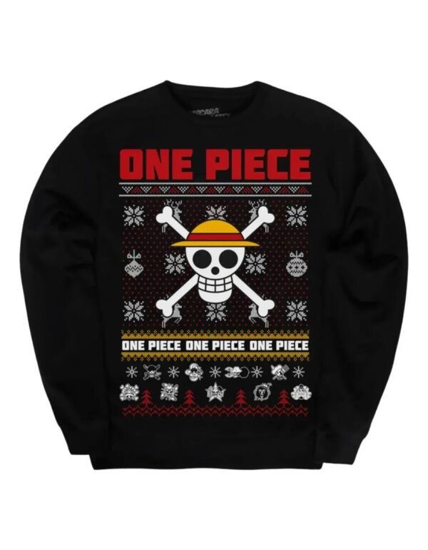 Pullover Máscara De Látex One Piece Ugly Hombre