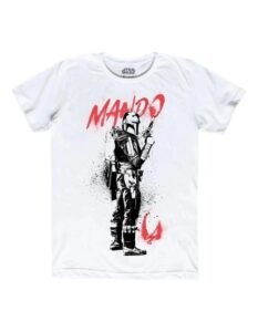 Playera Máscara De Látex Mando Was Here Hombre