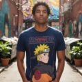 Playera Mascara De Látex Héroe De La Hoja Oculta Hombre