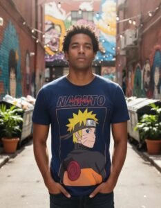 Playera Mascara De Látex Héroe De La Hoja Oculta Hombre