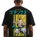 Playera Máscara De Látex Dragon Ball Gotenks Hombre