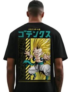 Playera Máscara De Látex Dragon Ball Gotenks Hombre