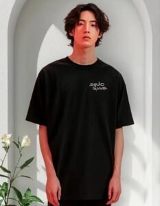 Playera Máscara De Látex Juego Del Calamar Squid Game Hombre