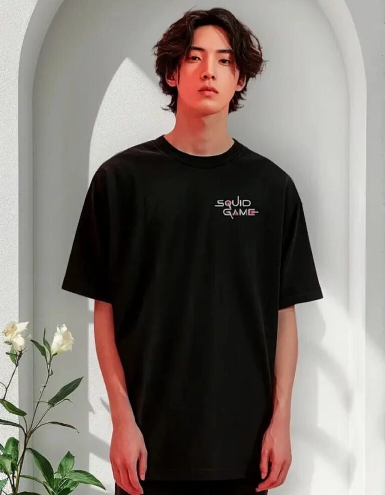 Playera Máscara De Látex Juego Del Calamar Squid Game Hombre