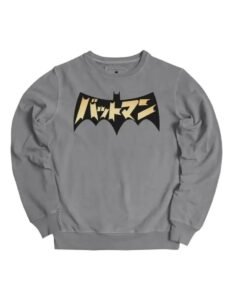 Pullover Máscara De Látex Batman Katakana Hombre