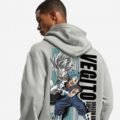 Hoodie Máscara De Látex Dragon Ball Super Saiyan Hombre