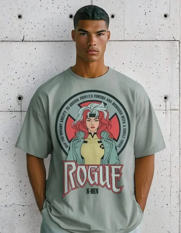 Playera Máscara De Látex Marvel Rogue Hombre