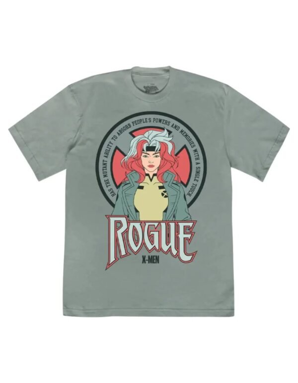 Playera Máscara De Látex Marvel Rogue Hombre